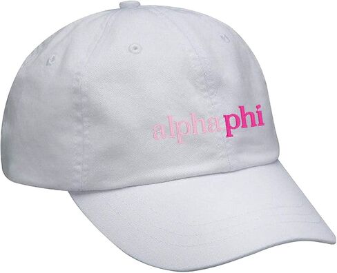 Alpha Gamma Delta Sorority Baseball Cap - Pink Gradient in Saudi Arabia