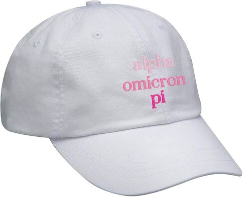 Alpha Gamma Delta Sorority Baseball Cap - Pink Gradient in Saudi Arabia