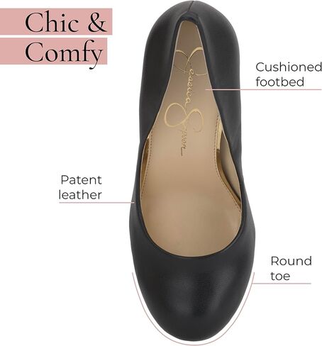 Jessica Simpson Women's Calie Pump, Chai Latte, 4.5 in Saudi Arabia