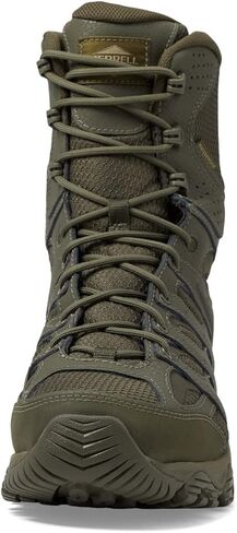 Merrell Men's Moab 3 Tactical 8" Zip Waterproof Military Boot, Dark Olive, 13 Wide in Saudi Arabia