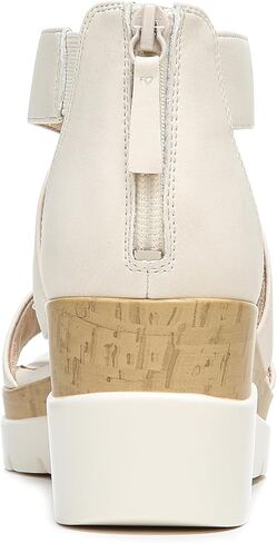 SOUL Naturalizer Womens Goodtimes Crisscross Strappy Wedge Sandal , Black Smooth, 6 M in Saudi Arabia