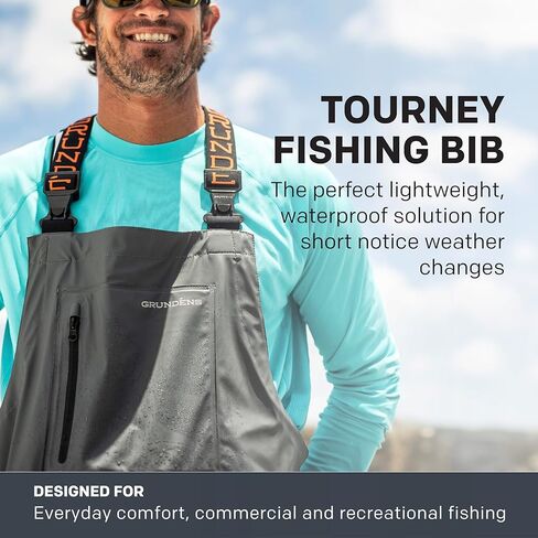 Grundens Men’s Tourney Bib Fishing Pants | Durable, Waterproof in Saudi Arabia