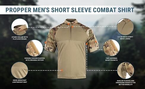 Men's Short Sleeve Combat Shirt in Saudi Arabia