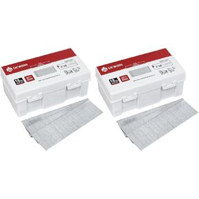 18 Gauge Brad Nails, 12000 Counts 1-1/2-inch 18 GA Brad Nails, Galvanized Nails for Nail Gun, Finishing Nail Gun Nails for Pneumatic, Electric Brad Nailer Gun