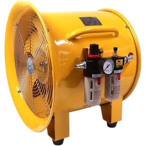 Explosion-Proof Pneumatic Blower，BSTQ-500mm Portable Mobile Pneumatic Exhaust Fan 12 Inch,Blower High Pressure - Powerful