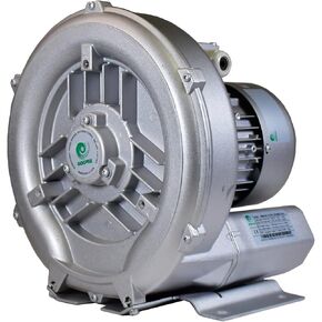 2 Hp Regenerative Blower, 220V-480V 3Phase, 150CFM, 56" H2O Press. Goorui-USA GHBH 1D7 34 1R5