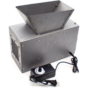 Grain Cleaning Screening Machine Bird Food Blowing Shell Machine Adjustable Winnower Wind Sheller AC 100-240V