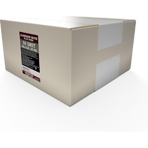 #150 Aluminum Oxide - 48.4 LBS or 22 kg - Fine Premium Long-Lasting Sand Blasting Media, High Abrasive Force Sand Blaster Sand for Metal, Glass, Stone or Wood, Sandblasters, Blasting Cabinet,