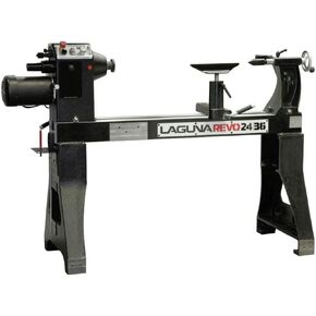 أدوات Laguna REVO مخرطة 220V 3HP 24 "/36" الحث 1725RPM محرك W/متغير سرعة التردد محرك - Model Mlarevo 2436 (Mlarevo 2436-220)