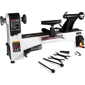 مخرطة خشبية FindBuyTool ، 12 "× 21" Benchtop متغير سرعة مخرطة الخشب ، 3/4 حصان ، 6 أمبير محرك ، 2 إعدادات نطاق السرعة (300-3500 دورة في الدقيقة) ، آلة الخشب مخرطة الخشب