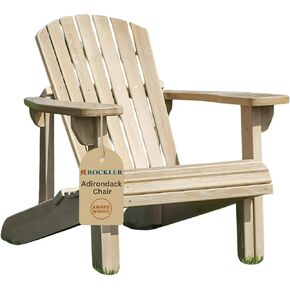 خطط كرسي Rockler Adirondack مع قوالب من الورق المقوى-سهلة الاستخدام-خطة كرسي Adirondack الكلاسيكية فقط-تعرّف تعليمات خطوة بخطوة لعملية بناء بأكملها-مصنوعة في الولايات المتحدة الأمريكية