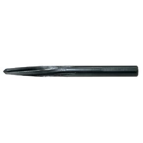 4275 Series High-Speed Steel Construction Reamer, Spiral Flute, Round with Flats Shank, Black Oxide Finish, 1.027" Size, 6-7/8" Length