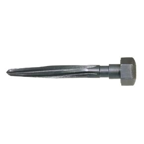 125HX Series High-Speed Steel Construction Reamer, Spiral Flute, Hex Shank, Black Oxide Finish, 1" Size, 9-3/8" Length