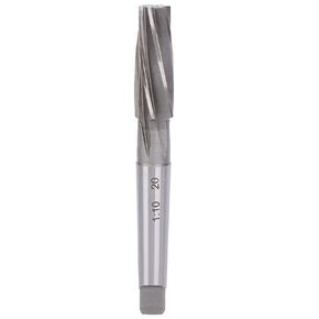 1:10 Taper Shank Spiral Reamer 17x50x22mm, HSS Cutting Tool, Long Lifespan, for Mold Handicraft Processing