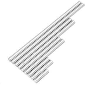 9pcs 8.5 ملم دبابيس القاذف مجموعة تستخدم لدفع أزرار بندقي