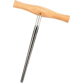 1:30 Taper Violin Peg Hole Reamer with Wood Handle T Handle Bridge Pin Reamer Tool for 3/4 4/4 Violin Making Tool