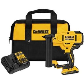 DEWALT DCN681D1R 20V MAX Cordless Lithium-ion 18 Gauge الضيقة التاج Stapler Kit (متجددة)