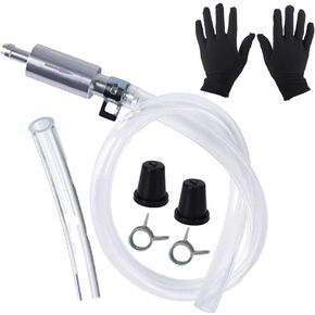 Universal Brake Bleeder Hose, Motorcycle Brake Bleeder Tool, One Way Check Valve Tube Bleeding Tool Kit for Hydraulic System Bleeding, Car Clutch Fluid Replacement Hose(1pc)