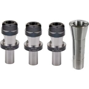 M12 R8 ER20 Chuck Chuck Kit 3PCS 3/4 ER20 1.38 TTS Tool Holder For CNC Milling Tool Holder Engraving Machine Lathe Mill Spring Electric tool accessories