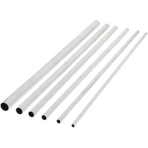 Aluminum Round Tubing Seamless Straight Pipes, 1mm Thickness 3-30mm OD Straight 300mm 500mm Long Round Aluminum Alloy Tube Aluminium Pipe(300mm Od 33 X Id 31mm)
