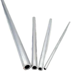 Aluminum Round Tubing Seamless Straight Pipes, 2mm Thickness 6-70mm OD Straight 300mm 500mm Long Round 6063 Aluminum Alloy Tube Aluminium Pipe(500mm Od 29 X Id 25mm)