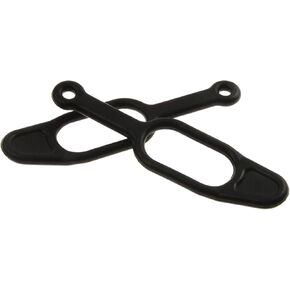 82-5690, 825690 Retainer-Duct Suitable for Toro Zero Turn Twin Baggers, black