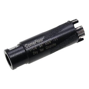 Diamond Core Drill Bits for Hard Stone Concrete Granite Marble, 1-3/8 Inch Laser Welded Diamond Hole Saw for Dry Drilling with 5/8-11 Thread (35mm), 1PC