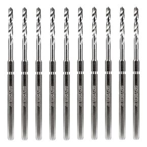 Spyder 3/8" (Hex8) HSS Hole Saw Pilot Bit, 10-Pack, 1/4" x 7-1/8" (600648-10)
