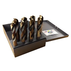 Drill Hog Silver & Deming Drill Bit Set 9/16" to 1"