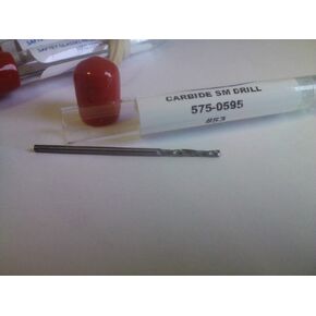.0595" #53 Carbide Screw Machine Length Drill 135 Degree Split Point