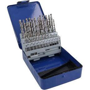 HSS Metric Drill Bit Set Split Point Drills in 0.1mm Increments 1mm – 6mm 51pc
