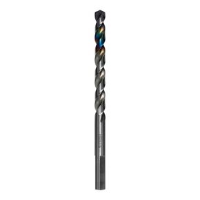 Diablo Metal Demon Drill Bit with Thermal Shield Protective Coating for Mild, Hardened and Stainless Steel - 4" Length, 1/4" Dia., 3-Flats Shank - DMD14JP1