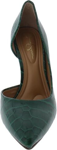 Jessica Simpson Women's Prizma D'Orsay Pump, Meta Gold, 6.5 in Saudi Arabia