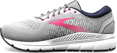 Brooks Women's Addiction GTS 15 Supportive Running Shoe - Grey/Navy/Aqua - 8.5 Wide in Saudi Arabia
