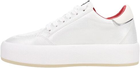VINTAGE HAVANA Womens Ream 3 Glitter Platform Sneakers Shoes Casual - Off White in Saudi Arabia