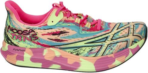 ASICS Women's Noosa TRI 15 Running Shoes, 7, HOT Pink/Safety Yellow in Saudi Arabia