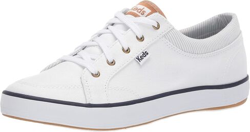 حذاء رياضي نسائي من نسيج قطني مضلع مركز من Keds in Saudi Arabia