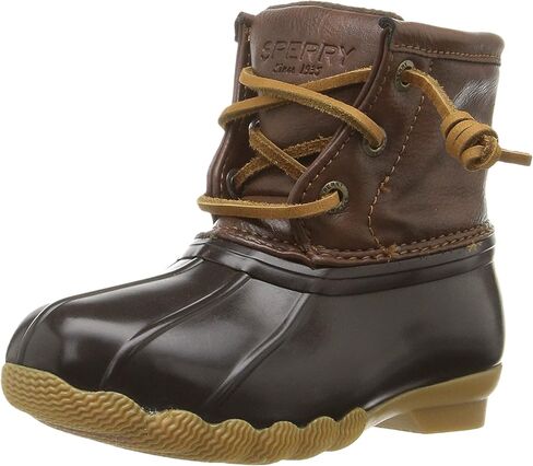 Sperry Top-Sider Saltwater Duck Boot Big Kid Brown in Saudi Arabia