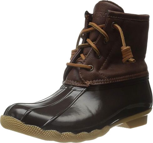 Sperry Top-Sider Saltwater Duck Boot Big Kid Brown in Saudi Arabia