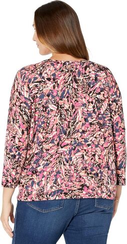 NIC+ZOE Women's Kaleidoscope Top in Saudi Arabia