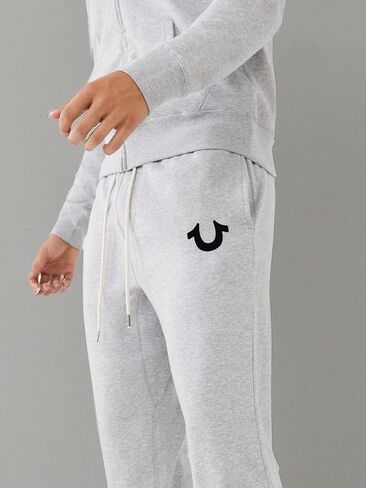 True Religion Men's Logo Horseshoe Sweatpant in Saudi Arabia
