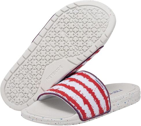 Hey Dude Women's Peggy Black Size 10 | Women s Footwear | Women s Slip On Sandals | Comfortable & Light-Weight, Black, 10 in Saudi Arabia