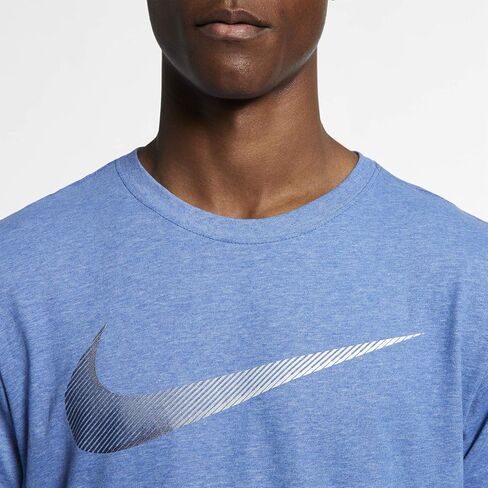 Nike Men's Sportswear Swoosh T-Shirts (X-Large, Brown (Global AF1)) in Saudi Arabia