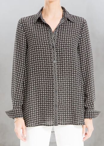 Max Studio Women's Spring 2023 Fashion Everyday Collared Long Sleeve Button Down Shirt in Saudi Arabia