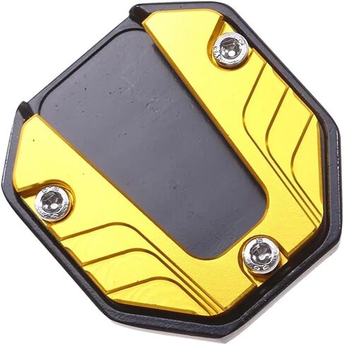 Aluminum Alloy Motorcycle Bike Kickstand Extender Foot Side Stand Extension Foot Pad Support Plate Motorbike Accessories in Saudi Arabia