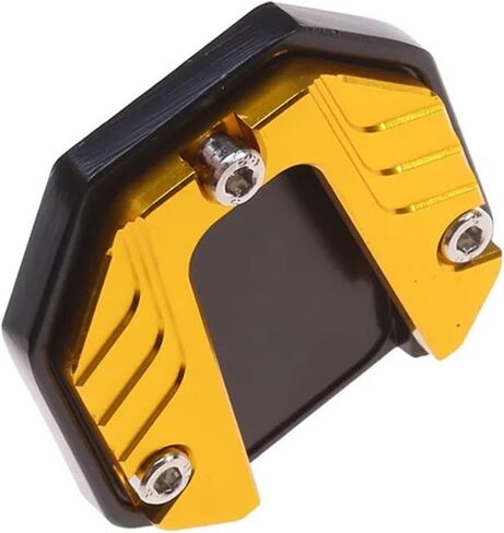Aluminum Alloy Motorcycle Bike Kickstand Extender Foot Side Stand Extension Foot Pad Support Plate Motorbike Accessories in Saudi Arabia
