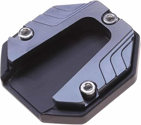 Aluminum Alloy Motorcycle Bike Kickstand Extender Foot Side Stand Extension Foot Pad Support Plate Motorbike Accessories in Saudi Arabia