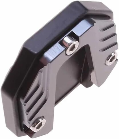 Aluminum Alloy Motorcycle Bike Kickstand Extender Foot Side Stand Extension Foot Pad Support Plate Motorbike Accessories in Saudi Arabia
