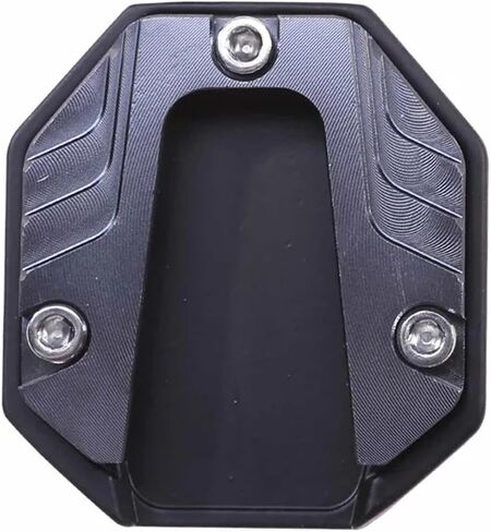 Aluminum Alloy Motorcycle Bike Kickstand Extender Foot Side Stand Extension Foot Pad Support Plate Motorbike Accessories in Saudi Arabia