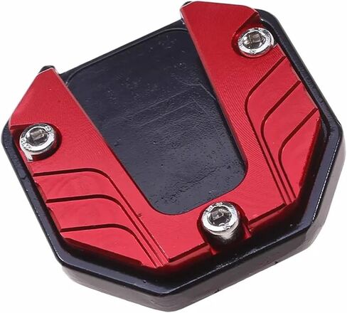 Aluminum Alloy Motorcycle Bike Kickstand Extender Foot Side Stand Extension Foot Pad Support Plate Motorbike Accessories in Saudi Arabia